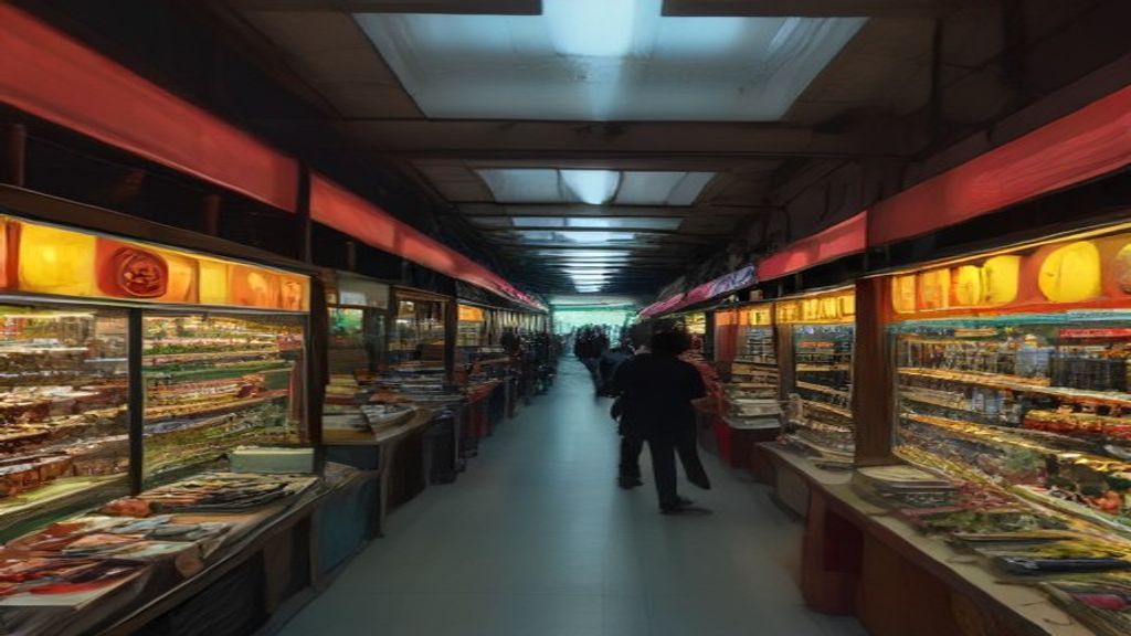 Shoppers exploring fashion stores inside DC Mall Batam with its bustling retail atmosphere.