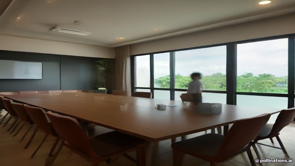Modern Batam event space featuring flexible seating and advanced audiovisual equipment for corporate gatherings.